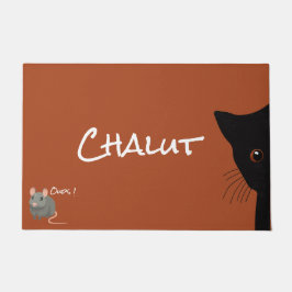 Felpudo chat noir et souris