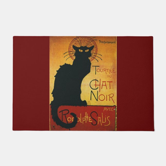 Felpudo Chat Noir - Gato negro (Anverso)