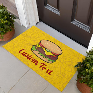 Felpudo Cheeseburger Doormat