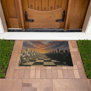 Felpudo Chess Doormat