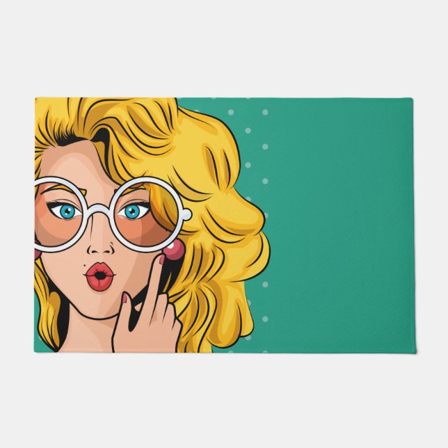 Felpudo Chica #1 (Anverso)