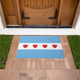 Felpudo Chicago Love   Doormat