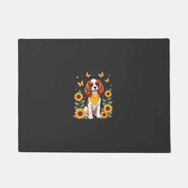 Felpudo Chicas Mujer Mamá Cavalier King Charles Spaniel Pe (Anverso)