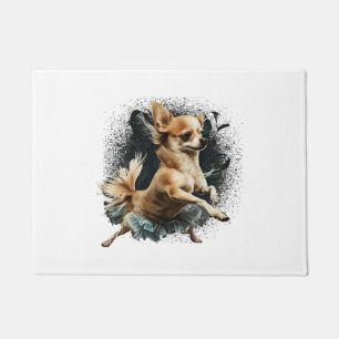 Felpudo Chihuahua Bailarina Ballet Baile Bailando