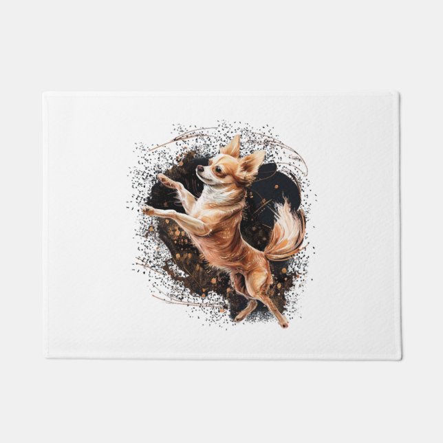 Felpudo Chihuahua  Bailarina  Ballet  Baile  Baile       (Anverso)