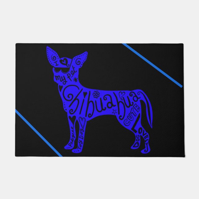 FELPUDO "¡CHIHUAHUA! DOORMAT (Anverso)