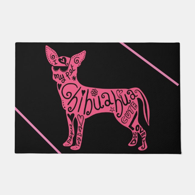 FELPUDO "¡CHIHUAHUA! DOORMAT (Anverso)