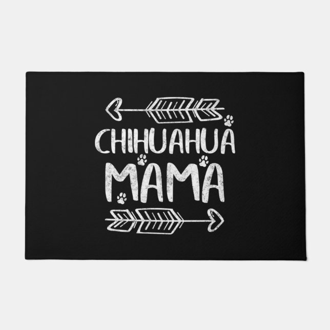 Felpudo Chihuahua Mama (Anverso)
