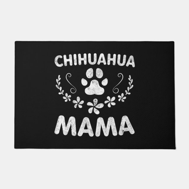 Felpudo Chihuahua Mama (Anverso)