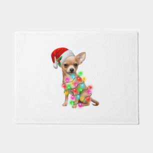 Felpudo Chihuahua Perros Árboles Navidades Dulces Regalos