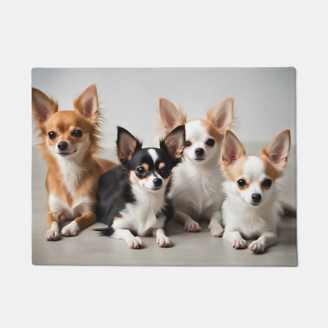 Felpudo Chihuahuas (Anverso)
