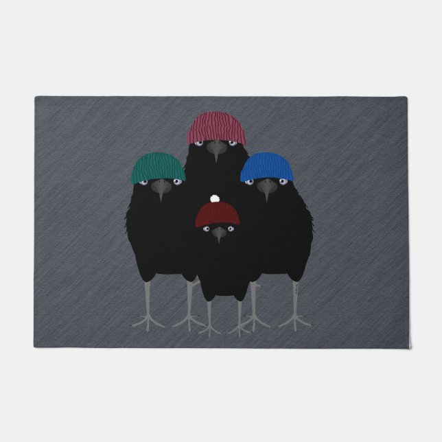 Felpudo Chill Crows Large Doormat (Anverso)