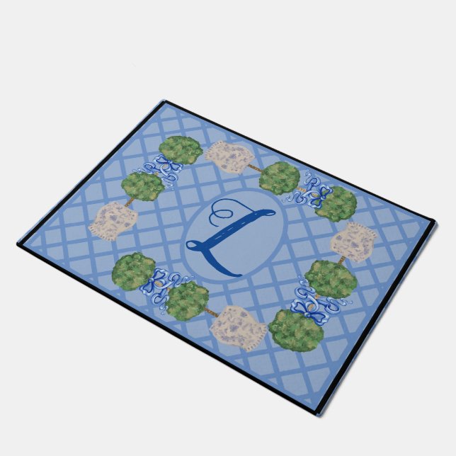 Felpudo Chinoiserie Ginger Jar Jars Cesta Topiary Calenda (Angular)