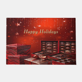 Felpudo Chocolate Candy Holiday Doormat