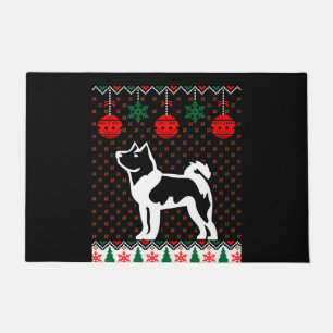 Felpudo Christmas Akita Dog