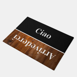 Felpudo Ciao   - saludos en italiano no3 Doormat