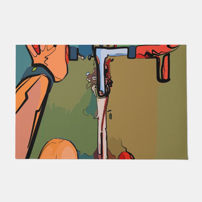 Felpudo Ciclista (Anverso)