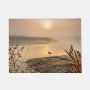 Felpudo Cielo de Garzas - Paisaje en el Lago
