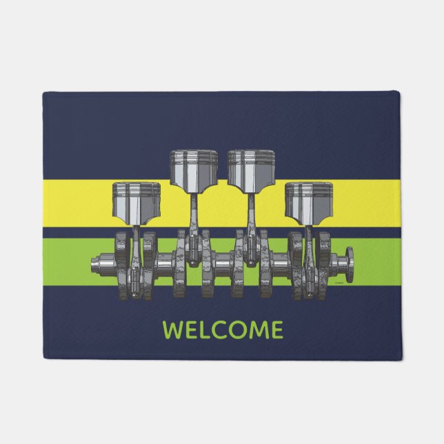 Felpudo Cigüeñal del pistón (Anverso)