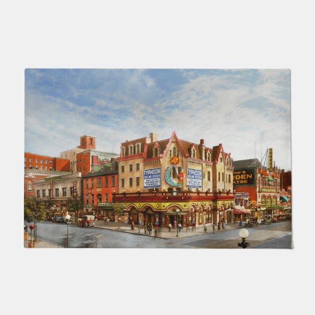 Felpudo Cine - La alegría del cine de 1918 (Anverso)