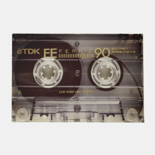Felpudo Cinta cassette vintage