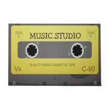 Cinta de música retro personalizada