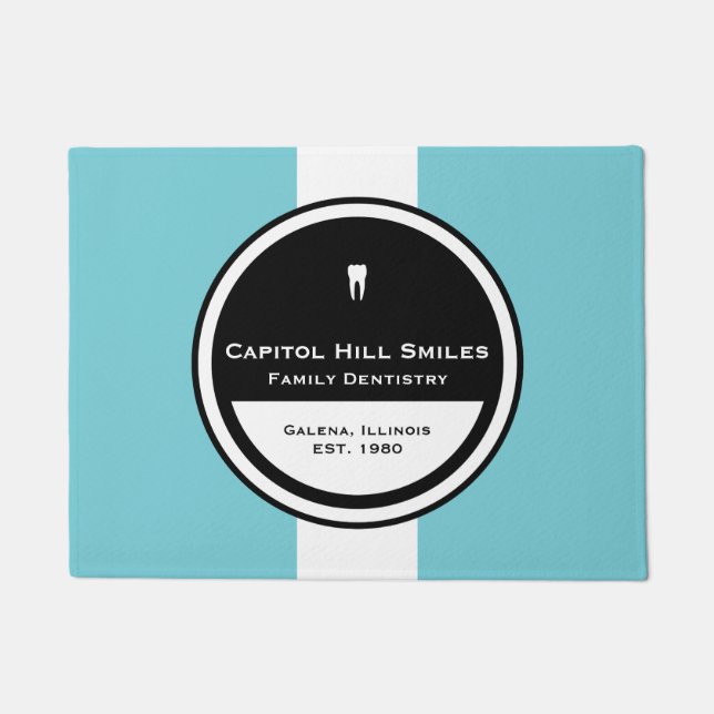 Felpudo Círculo de Personalizable (Anverso)