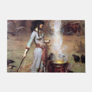 Felpudo Círculo mágico, John William Waterhouse