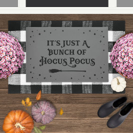 Felpudo Cita de Hocus Pocus Gray Halloween
