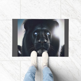 Felpudo Cita de León Poderoso Motivacional