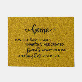 Felpudo Cita particular | Oro