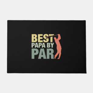 Felpudo Citas de abuelo Mejor Papa De Par Golf