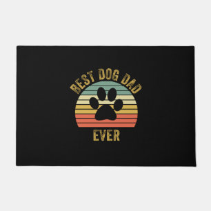 Felpudo Citas de abuelo Mejor Papa Perro