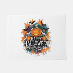 Felpudo Citas divertidas y espeluznantes de Halloween Feli