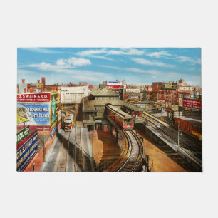 Felpudo Ciudad - Boston MA - Estación Dudley Street 1904