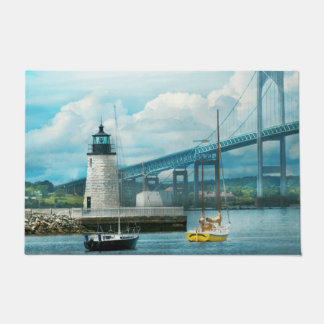 Felpudo Ciudad - Newport RI - El faro de Newport