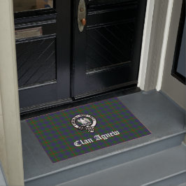 Felpudo Clan Agnew Escudo y Tartán escocés