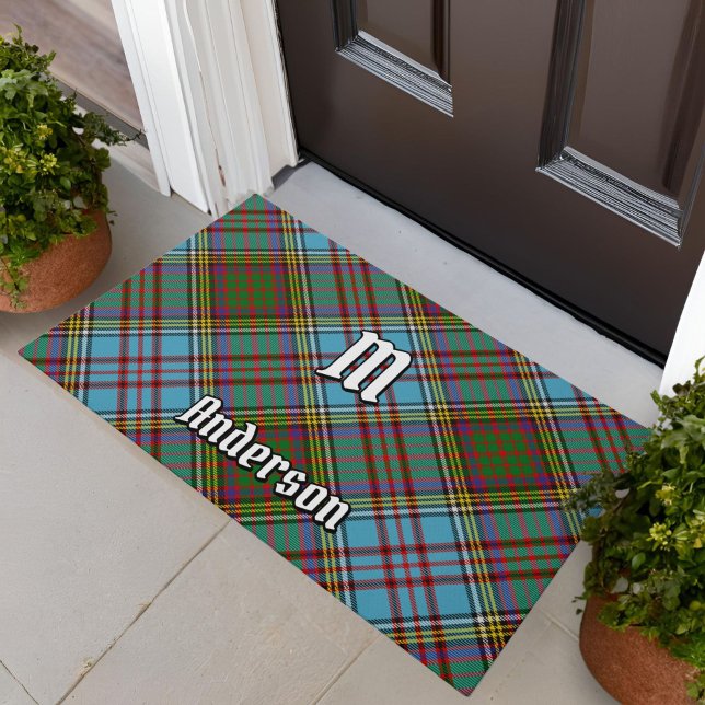 Felpudo Clan Anderson Tartan Doormat (Subido por el creador)