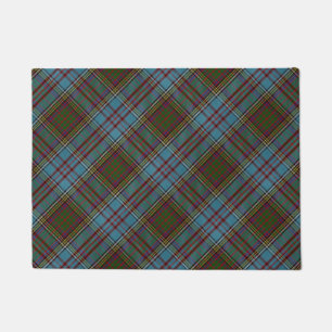 Felpudo Clan Anderson Tartan Plaid Pattern Scottish