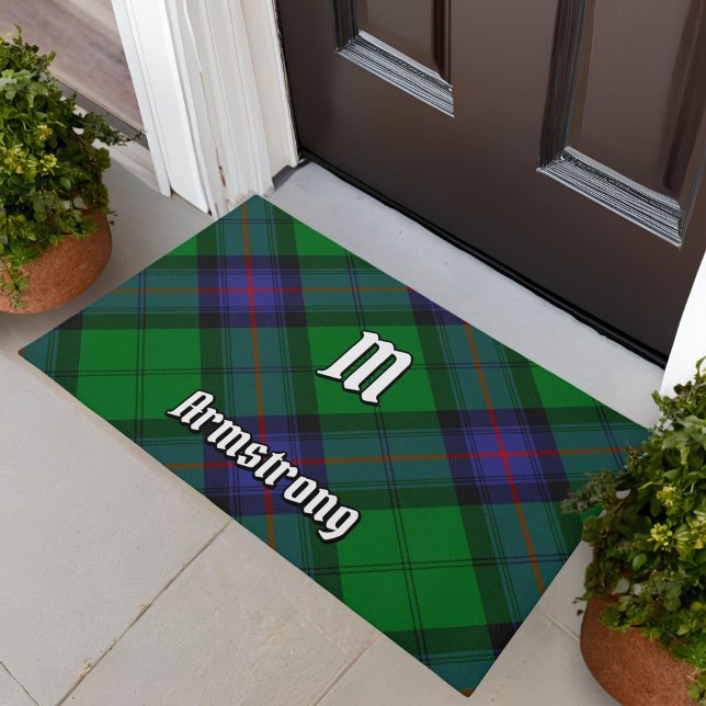 Felpudo Clan Armstrong Tartan Doormat (Subido por el creador)