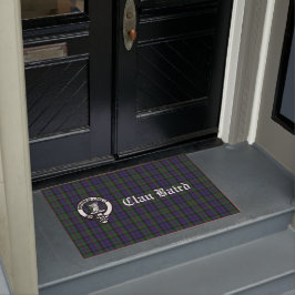 Felpudo Clan Baird Escudo Tartan Personalizable