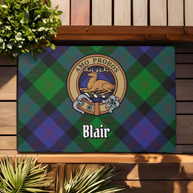 Felpudo Clan Blair Escudo por Tartán (Subido por el creador)