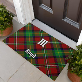 Felpudo Clan Boyd Tartan