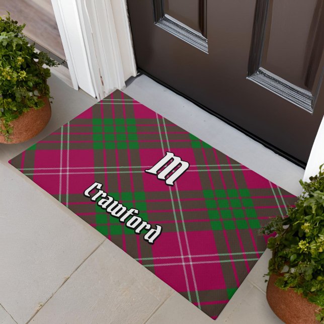 Felpudo Clan Crawford Tartan Doormat (Subido por el creador)