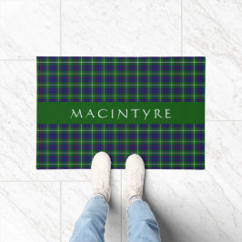 Felpudo Clan escocés elegante Personalizado MacIntyre Tart