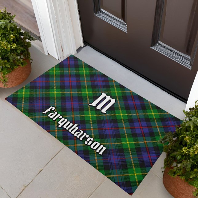 Felpudo Clan Farquharson Tartan Doormat (Subido por el creador)