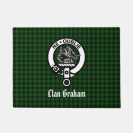 Felpudo Clan Graham Escudo y Tartan