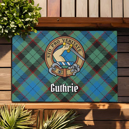 Felpudo Clan Guthrie Escudo por Tartán