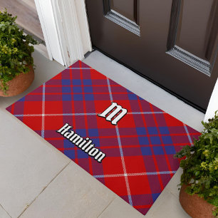 Felpudo Clan Hamilton Red Tartan Doormat