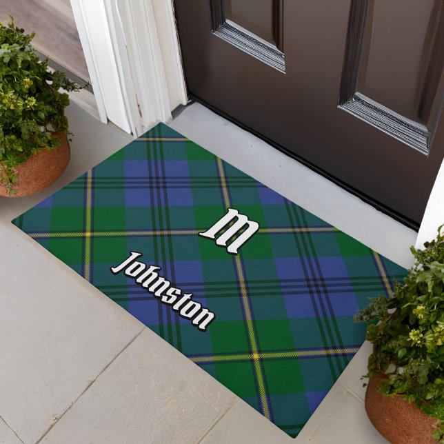 Felpudo Clan Johnston Tartan Doormat (Subido por el creador)